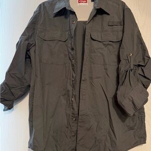 Wrangler Men's Charcoal Shirt Jacket